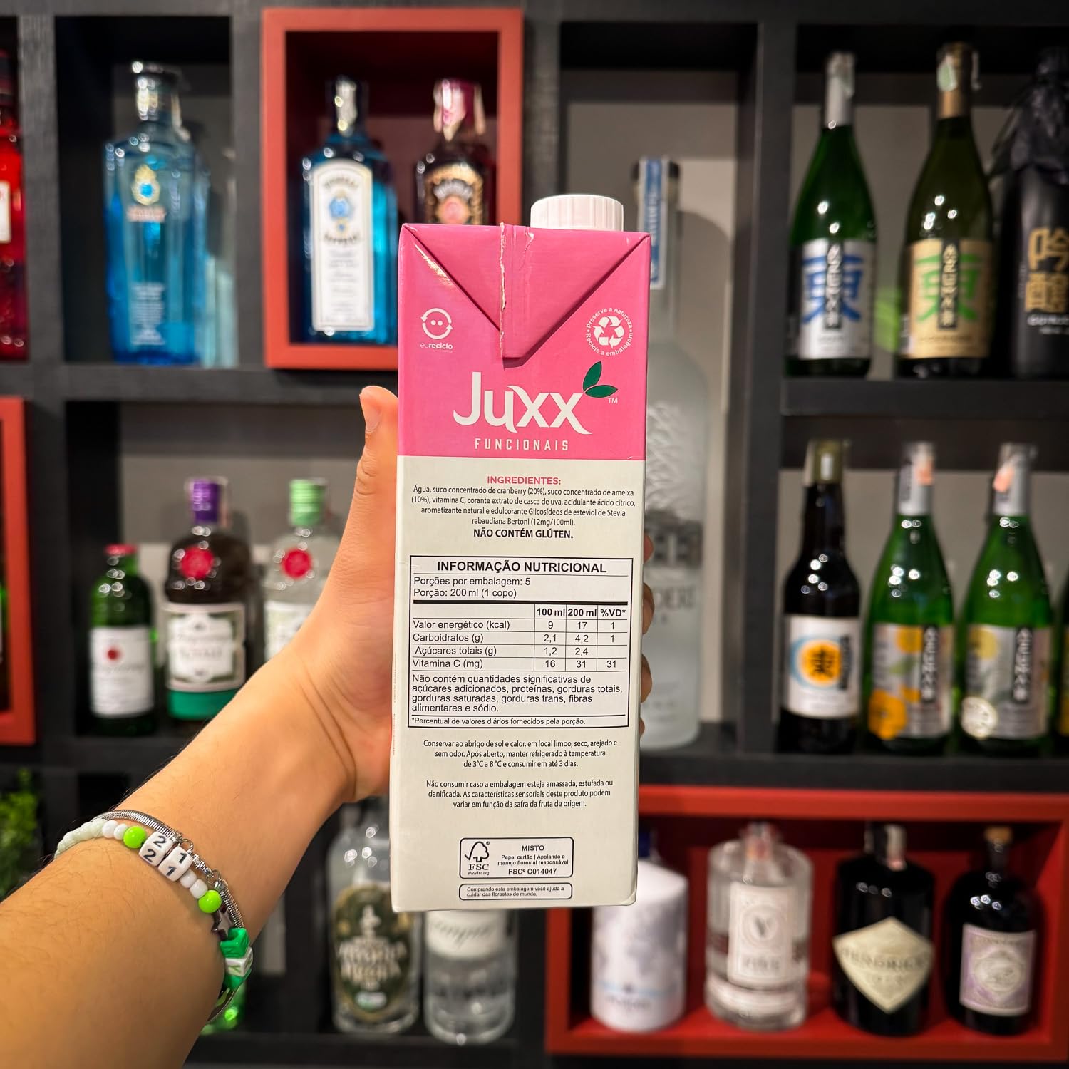 Juxx Suco de Cranberry Zero, 1L (1 unidade) | Amazon.com.br